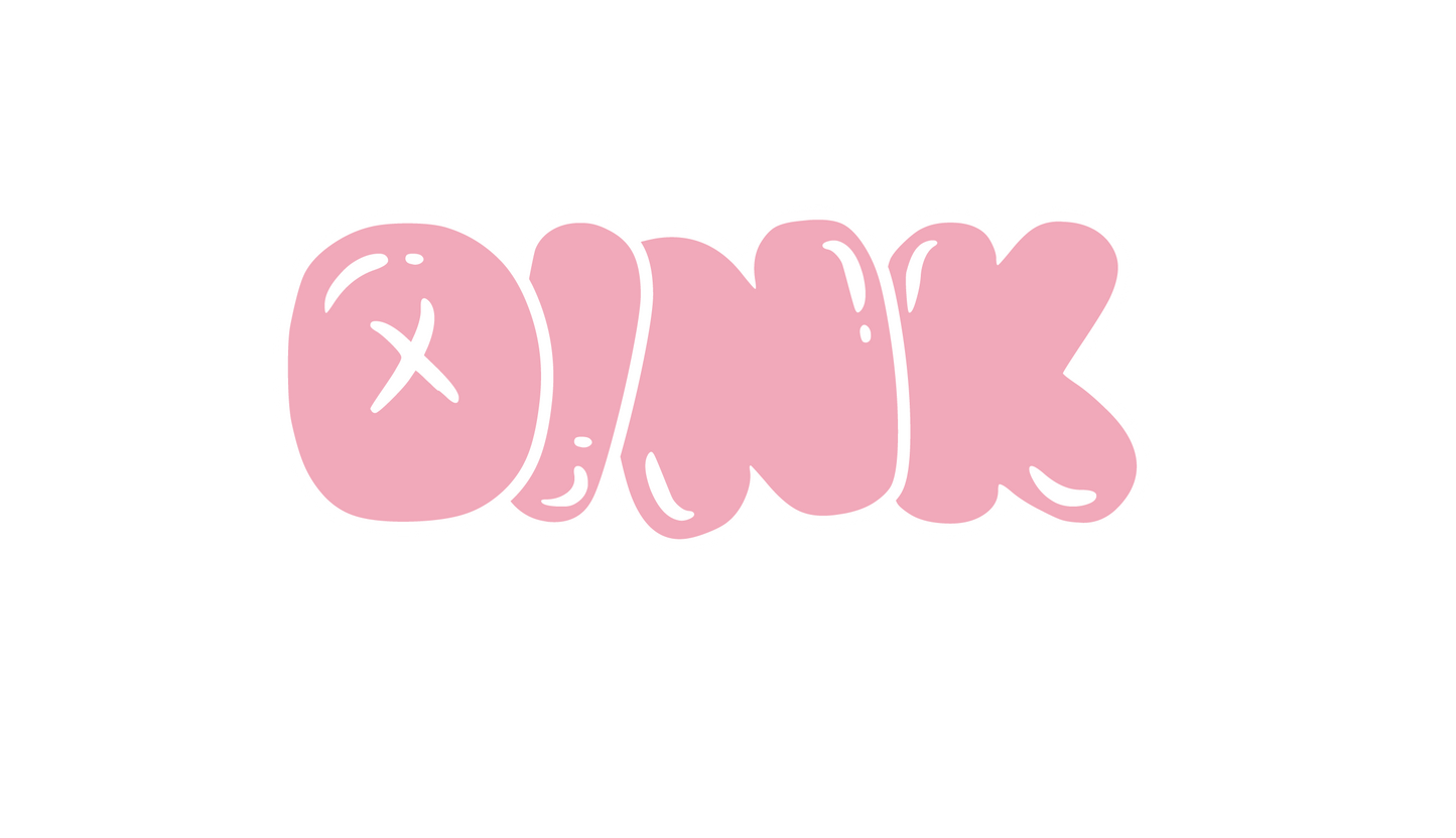 Oink Sticker